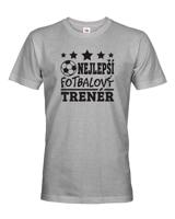 Pánské tričko nejlepší fotbalový trenér - ideálny dárek trenérovi