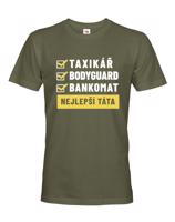 Pánské tričko Nejlepší táta - ideální dárek pro tátu či tatínka