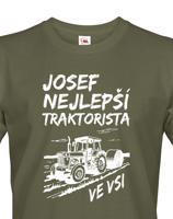 Pánské tričko Nejlepší traktorista