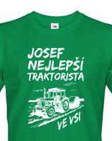 Pánské tričko Nejlepší traktorista