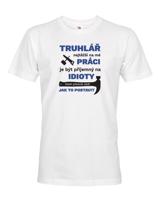 Pánské tričko - Nejtěžší na mé práci je