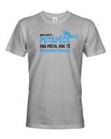 Pánské tričko Nikdy neštvi potápeče  - ideální dárek