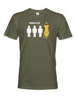 Pánské tričko - Normální lidé - ja (potápěč)  - na narozeniny nebo jen tak