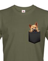Pánské tričko Norvičský teriér - kvalitní tisk a rychlé dodání