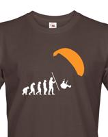 Pánské tričko Paragliding evolution - tisk na kvalitní textil