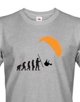 Pánské tričko Paragliding evolution - tisk na kvalitní textil
