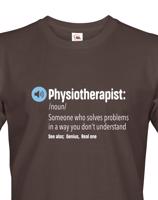 Pánské tričko Physioterapist- kvalitní tisk a rychlé dodání