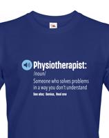 Pánské tričko Physioterapist- kvalitní tisk a rychlé dodání