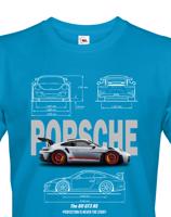 Pánské tričko Porsche 911 GT3 RS - kvalitní tisk a rychlé dodání