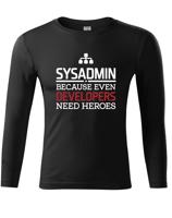 Pánské tričko pro administrátory, správce sítě - dokonalý dárek