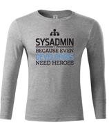 Pánské tričko pro administrátory, správce sítě - dokonalý dárek