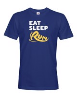 Pánské tričko pro běžce - Eat sleep run - skvělý dárek