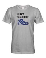 Pánské tričko pro běžce - Eat sleep run - skvělý dárek