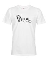 Pánské tričko pro budoucího ženicha s potiskem Groom