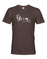 Pánské tričko pro budoucího ženicha s potiskem Groom