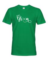 Pánské tričko pro budoucího ženicha s potiskem Groom