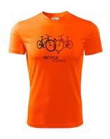 Pánské tričko pro cyklisty Bicycle Power - ideální dárek pro každého cyklo nadšence