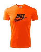 Pánské tričko pro cyklisty BIKE - vtipná parodie známé značky