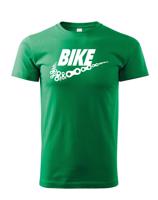 Pánské tričko pro cyklisty BIKE - vtipná parodie známé značky