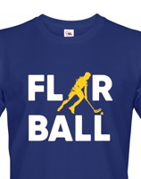 Pánské tričko pro florbalisty - Florbal 5 - dárek pro florbalisty