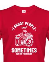 Pánské tričko pro fotografy - I Shoot People