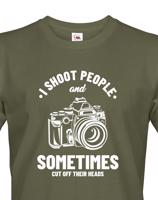Pánské tričko pro fotografy - I Shoot People