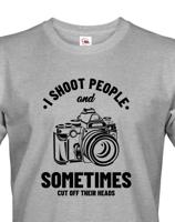 Pánské tričko pro fotografy - I Shoot People