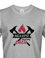 Pánské tričko pro hasiče Nejlepší hasičský táta