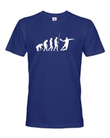 Pánské tričko pro házenkáře s potiskem evoluce házené - skvělý dárek