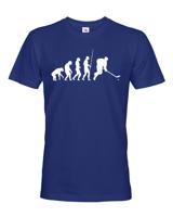 Pánské tričko pro hokejisty Evoluce hokej -  skvělý dárek pro hokejisty