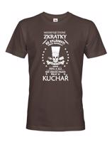 Pánské tričko pro kuchaře s vtipným potiskem - originalita až na první místě