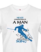Pánské tričko pro lyžaře nejen k narozeninám