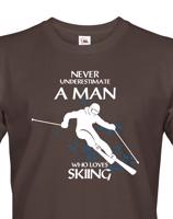 Pánské tričko pro lyžaře nejen k narozeninám