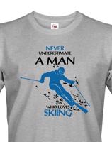 Pánské tričko pro lyžaře nejen k narozeninám