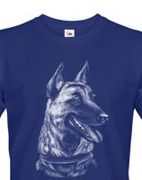 Pánské tričko pro majitele Belgického ovčáka - pro milovníky psů