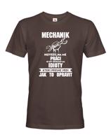 Pánské tričko pro mechaniky - ideální dárek nejen k narozeninám