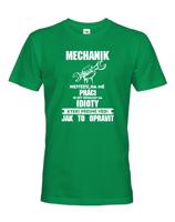 Pánské tričko pro mechaniky - ideální dárek nejen k narozeninám