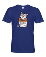 Pánské tričko pro milovníky koček s potiskem "Antidepresiva"