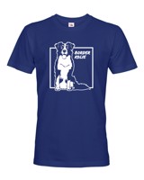 Pánské tričko pro milovníky psů - Border kolie - dárek na narozeniny