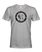 Pánské tričko pro milovníky psů s potiskem Vymarský ohař - skvělý dárek