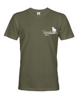 Pánské tričko pro milovníky psů s potiskem Vymarský ohař - skvělý dárek