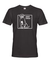 Pánské tričko pro milovníky zvířat - Cane corso 2