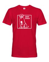 Pánské tričko pro milovníky zvířat - Cane corso 2