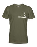 Pánské tričko pro milovníky zvířat - Cane corso