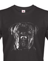 Pánské tričko pro milovníky zvířat - Cane corso
