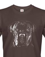 Pánské tričko pro milovníky zvířat - Cane corso