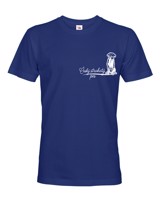 Pánské tričko pro milovníky zvířat - Český strakatý pes