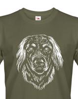 Pánské tričko pro milovníky zvířat - Hovawart - dárek na narozeniny