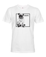Pánské tričko pro milovníky zvířat - Mops