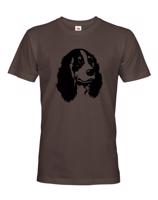 Pánské tričko pro pejskaře nebo myslivce s motivem Kokršpaněla